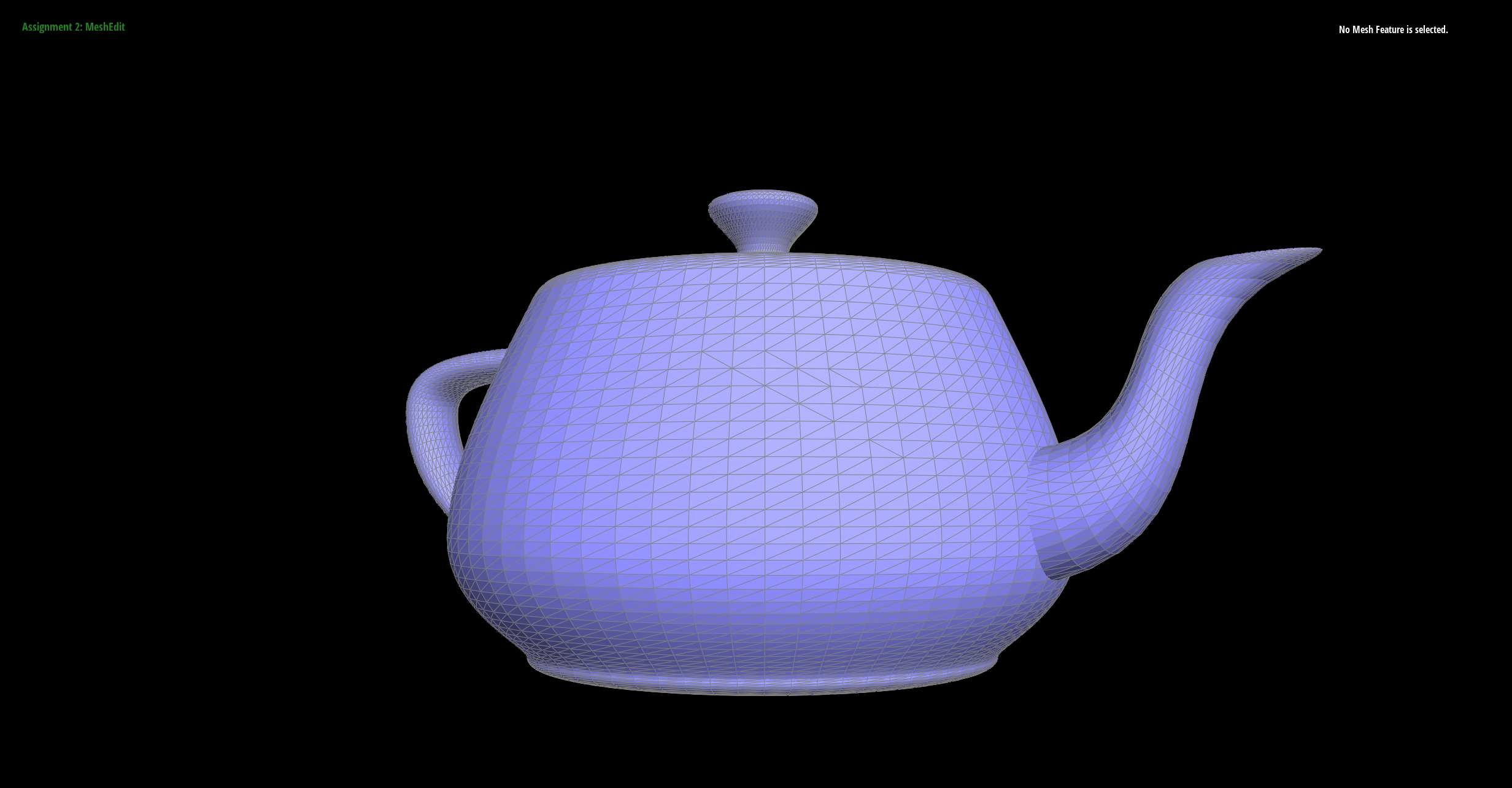Teapot smooth shading with vertex normals