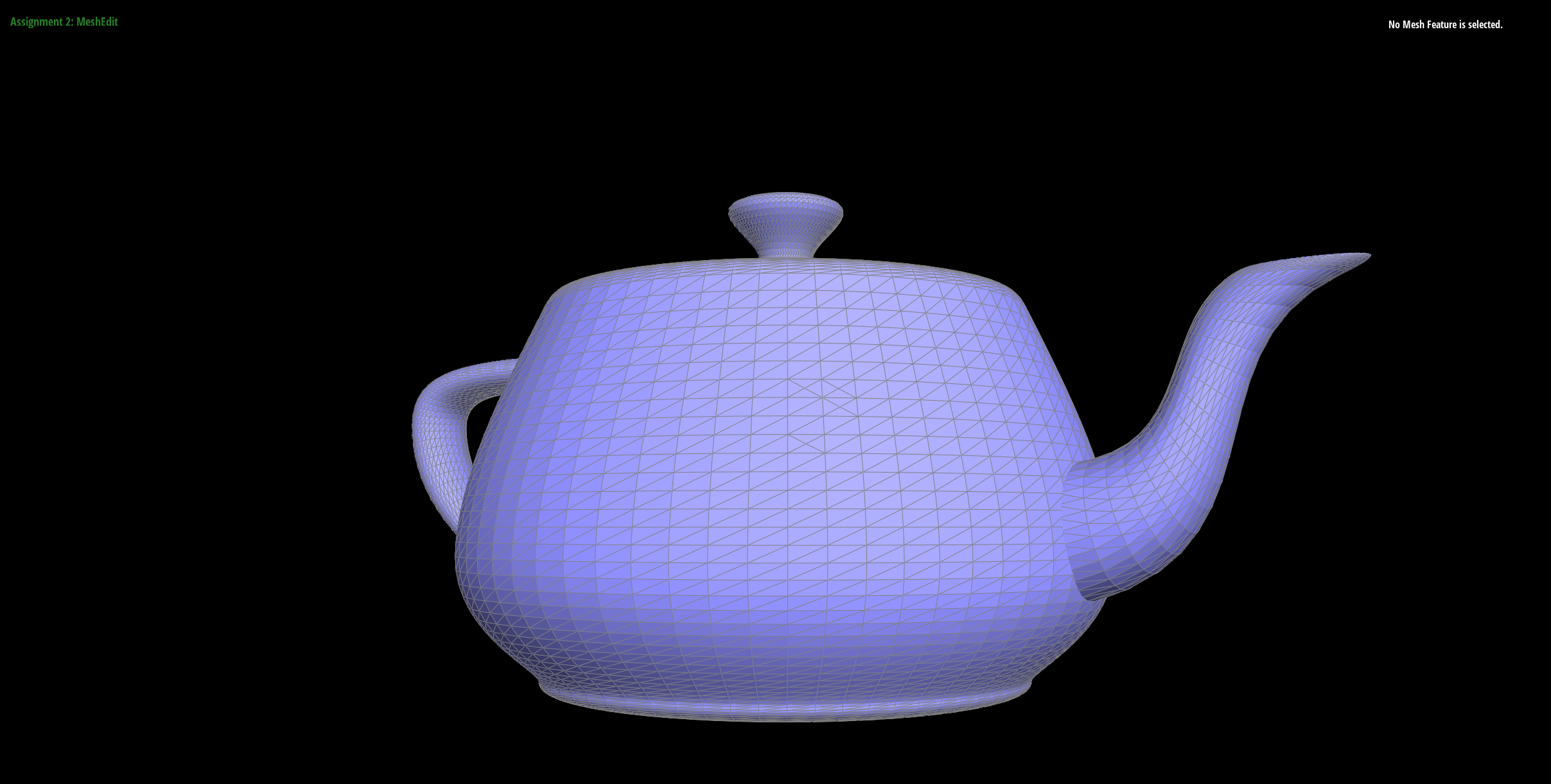 Teapot smooth shading with vertex normals